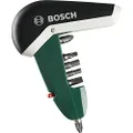 Bosch Accessories 7-piece Pocket Screwdriver Bit Set (Compact, Bits in Handle, Accessories Screwdrivers)