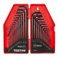 TEKTON Hex Key Wrench Set, Inch/Metric, 30-Piece | 25253
