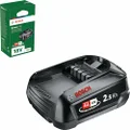 Bosch Home & Garden 18V 2.5ah Replacement Lithium-Ion Battery PBA, Compatible with All Devices of Green DIY Bosch Home & Garden Home & Garden 18V System