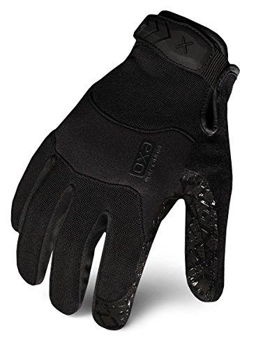Ironclad EXOT-GBLK-04-L Tactical Operator Grip Glove, Stealth Black, Large