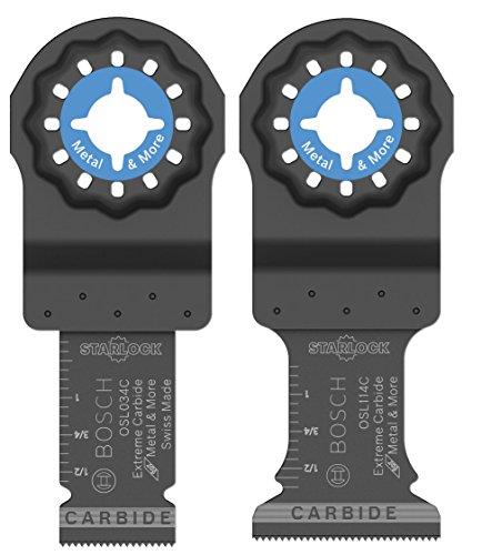 Bosch OSL002C Starlock Oscillating Multi-Tool Accessory Blade Set (2 Piece)