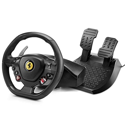 Thrustmaster T80 Ferrari 488 GTB Edition Racing Wheel for PS5 / PS4 / PC - Officially Licensed by Ferrari