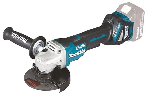 Makita 18V Brushless Angle Grinder with Paddle Switch, 125 mm