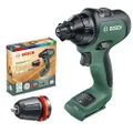 Bosch Home & Garden 18V Cordless Brushless Drill Driver Without Battery, Attachment Interface, 13mm Chuck (AdvancedDrill 18)