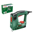 Bosch Home & Garden 50W Electric Stapler Nailer, Includes 1000 Staples, DuoTac, Woodworking, DIY (PTK 14 EDT)