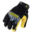 Ironclad Pro Leather Glove, Small, Yellow/Black