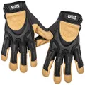 Klein Tools Full Leather Glove, Large