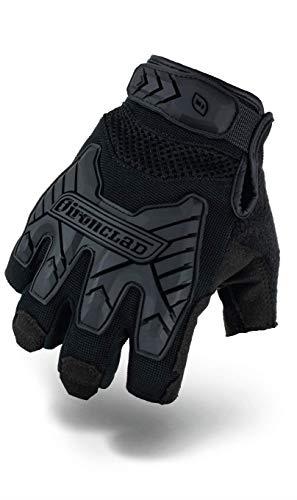 Ironclad Tactical Fingerless Impact Gloves, XX-Large, Black