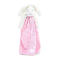 BUNNIES BY THE BAY Buddy Blanket: Blossom Bunny Pink 40cm, 17" (w110711)