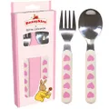 Bunnykins TTAT/B08C Spoon and Fork, Sweethearts Design