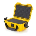 Nanuk 903 Small Waterproof Hard Case with Foam Insert 9.1" x 6.8" x 3.8" t - Yellow