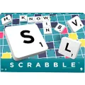Mattel Games Scrabble Crossword Board Game, for 2 to 4 Players, Ages 10 Years & Older