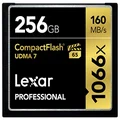 Lexar Professional 1066x 256GB VPG-65 CompactFlash Card (Up to 160MB/s Read) w/Free Image Rescue 5 Software LCF256CRBNA1066