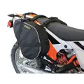 Nelson-Rigg RG-020 Black Dual Sport Motorcycle Saddlebag