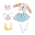 Glitter Girls – Sweater & Glitter Skirt – Deluxe Ice Cream Outfit – Doll Clothes & Toys – 14" Doll Accessories – 3 Years + – Sweet Dazzle!