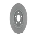 Ferodo - Emergency Stopping Power: DDF1227C Rear Brake Disc Set of 2, 280 mm Diameter
