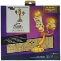 Insight Editions 9781682981191 Incredibuilds Disney Beauty and The Beast Lumiere 3D Wood Model and Book
