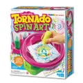 4M ThinkingKits Tornado Spin Art, Hand-Powered Machine, Colour Pattern Possibilities, Simple Assembly, Learn STEAM Principles, Inspires Creativity, Art and Craft Toy