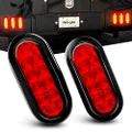 Nilight Munchkin Stay Put Suction Bowl LED Trailer Tail Lights
