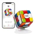 GoCube Edge, The Connected Electronic Bluetooth Cube - Award-Winning 3x3 Magnetic Speed Cube - App Enabled Interactive Smart Cube - Best Kids & Adults - STEM Brain Teaser Puzzles - Free App