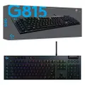 Logitech 920-009223 G815 LIGHTSYNC RGB Mechanical Gaming Keyboard - GL Linear