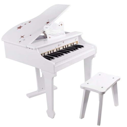 Classic World Grand Piano, White
