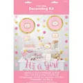 Amscan Baby Shower Pink Buffet Decorating Kit
