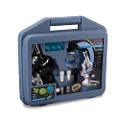 Microscope Set with Case, Grey