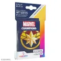 Game Genic Marvel Champions Art Sleeves, Captain Marvel, Multicolour