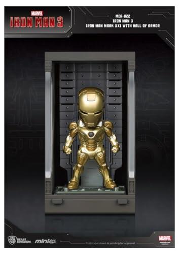 Beast Kingdom Mini Egg Attack Iron Man 3 Iron Man Mark XXII with Hall of Armor Action Figure