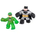 Heroes of Goo Jit Zu DC Versus Pack Metallic Batman vs The Riddler - Squishy, Stretchy, Gooey 2 Pack Multicolor