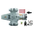 Star Wars - Mission Fleet - 2.5" The Child Razor Crest Outer Rim Run - The Mandalorian - Vehicle And 7 Accessories - Action Figure And Toys For Kids - Boys And Girls - F0589 - Ages 4+