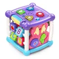 VTech Turn & Learn Cube - Interactive Cube and Shape sorter - 150553 - Purple
