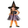 Rubie's Witch Purple & Orange Costume, Size Toddler, Multicolor