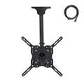 Amazon Basics Ceiling TV Mount for 24-65 inch TVs up to 100 lbs, max VISA 400x400