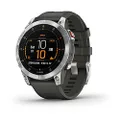 Garmin 010-02582-00 epix Gen 2, Premium active smartwatch, touchscreen AMOLED display, Adventure Watch with Advanced Features, Slate Steel