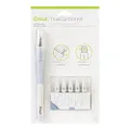 Cricut TrueControl Knife Kit - for Use As a Precision Knife, Craft Knife, Carving Knife and Hobby Knife - for Art, Scrapbooking, Stencils, and DIY Projects - Comes with 5 Spare Blades - [Blue]