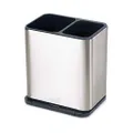 Joseph Joseph 85161 Utensil Holder with Removable Spoon Surface Kitchen Accessory, One-Size, Stainless Steel/Dark Gray
