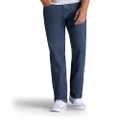 LEE Men's Premium Select Relaxed Fit Straight Leg Jean, Calypso Wiskered, 40W x 30L