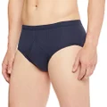 Jockey Men's Underwear Comfort Rib Y-Front Brief, Navy, 14