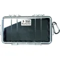 Pelican 1060 Micro Case (Black/Clear), One Size