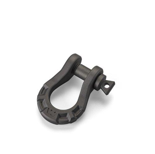 WARN 92092 Epic 1/2" Steel Winch D-Ring Shackle with 5/8" Pin: 2.75 Ton (5,500 lb) Capacity, Black