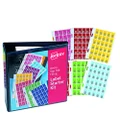 Avery Lateral Filing Top Tab Colour Coding Label Kit, Assorted Colours, 20 x 30 mm, 2160 Labels (43300)