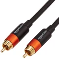 Amazon Basics Digital Audio Coaxial Cable - 4 Feet, 5-Pack