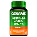 Cenovis Echinacea, Garlic, Zinc + C - Reduces Duration and Severity of Common Cold Symptoms - Antioxidant, 125 Tablets, Mostly Green (Pack of 1)