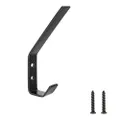 AmazonBasics Stainless Steel Double Prong Coat Hook, AB6000-FB-5