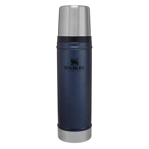 Stanley Classic Vacuum Insulated Wide Mouth Bottle - Nightfall - BPA-Free 18/8 Stainless Steel Thermos for Cold & Hot Beverages - 20 oz