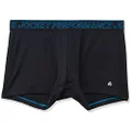 JOCKEY Men's Underwear Cool Active Trunk, Black, Large