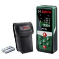 Bosch Home & Garden Digital Laser Distance Measure with App Function, Measuring up to 30 m, Includes Protective Case, 2 x AAA Batteries (PLR 30 C)