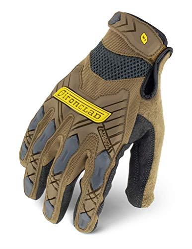 Ironclad Impact Glove, Medium, Brown